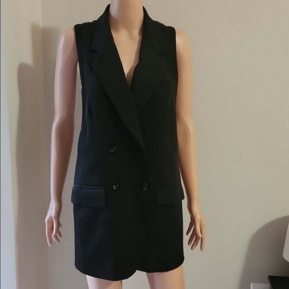 Women's Tuxedo Vest, Size 8
